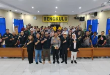 Dirlantas Polda Bengkulu Gandeng Media Edukasi Keselamatan Berlalu Lintas