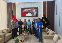 Kapolda Bengkulu Bersinergi dengan KSPSI, Dorong Iklim Ketenagakerjaan Kondusif