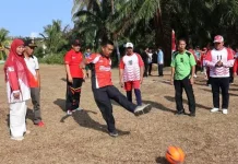 Semarak HUT RI ke-81, Kemenag Kaur Gelar Lomba dan Family Gathering