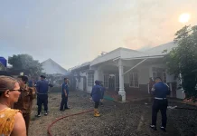 Kebakaran Rumah Warga Terjadi di Jalan Veteran Kota Bengkulu
