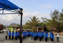 Peserta Jamnas Kwarda Bengkulu Dilepas di Perbatasan Kaur