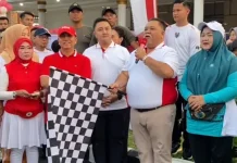 Ribuan Peserta Meriahkan Senam Germas di Bengkulu Selatan