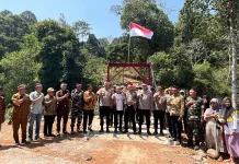 Dukung Akses Warga, Jembatan Merah Putih Presisi Desa Kedataran Resmi Diresmikan