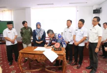 Pemda Kaur Bersama Pengadilan Negeri Penandatanganan Pinjam Pakai Lahan