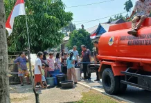 BPBD Bengkulu Selatan Distribusikan Air Bersih untuk Warga Dusun Kartapati