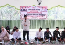 Kepala Kemenag Kaur Buka Lomba Rabana dan MTQ Meriahkan HUT ke-81 RI