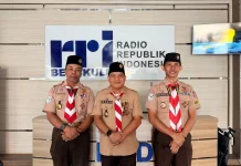 Anak Pramuka Bengkulu Maknai HUT RI dengan Semangat Pengabdian