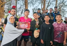 Dispar Bengkulu Selatan Sukses Gelar Lomba Rally Perahu Karet