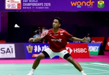 Kejuaraan Dunia Badminton 2026 : Alwi Susul Putri KW ke-32 Besar