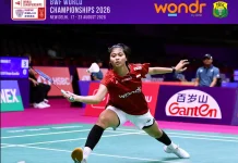 Thalita Lewati Rintangan Pertama di Kejuaraan Dunia Badminton 2026
