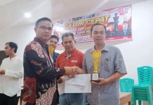 KUA Kaur Selatan Raih Juara I Dalam Turnamen Catur SEMAKU Cup