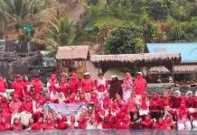 DWP Kemenag Kaur Ikuti Family Gathering Gabungan DWP Kanwil Kemenag Bengkulu