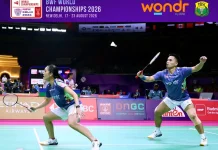Kejuaraan Dunia Badminton 2026 : Amri/Nita Singkirkan Wakil Turki di Babak 32 Besar
