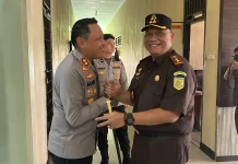 Kajari Kaur Kunjungi Polres Kaur, Perkuat Sinergi Jaga Kondusifitas