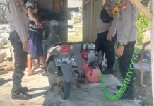 Polsek Kaur Selatan Maksimalkan KRYD, Jaga Kamtibmas di Kota Bintuhan