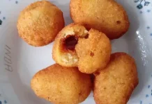 Resep Kecepul atau Kue Lokan-lokan Tradisional Berisi Gula Merah