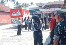 Babinsa Koramil Kaur Selatan Hadiri Pelepasan Paskibra Kaur