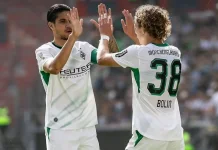 Tampil sebagai Kapten, Kevin Diks Bawa Borussia Monchengladbach Menang Telak 5-0