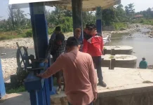 Hadapi Kemarau, Pemkab Bengkulu Selatan Keruk Bendungan Selebang