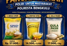 Gerakan Pangan Murah Polri, Sembako Terjangkau untuk Masyarakat