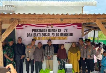 Kapolda Resmikan Bedah Rumah ke-78, Petani 69 Tahun Kini Tempati Hunian Layak