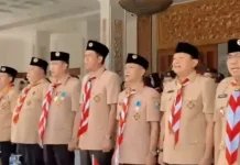 Wabup Kaur Hadiri Peringatan Hari Pramuka ke-65 Tingkat Kwarda Bengkulu