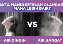 Mandi Malam usai Berolahraga, Boleh Asal Jangan Terburu-Buru