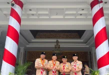 Momentum Hari Pramuka Pengurus Kwarcab Dapat Penghargaan