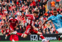 Liga Inggris 2026/2027, Liverpool Berbagi 1 Poin Dengan Nottingham