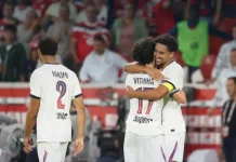 Liga Perancis 2026/2027, PSG Bermain Imbang 2-2 Kontra Lille