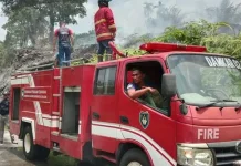 Bakar Sampah Picu Kebakaran Lahan di Ulu Manna