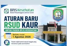 RSUD Kaur Terapkan Aturan Baru, Bagi Pasien BPJS Kesehatan Per 1 Agustus 2026