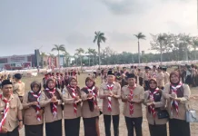 Kepala MIN 1 Kaur Hadiri Kemah Pramuka Madrasah Daerah 2026 se-Provinsi Bengkulu