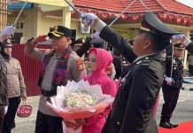 Pisah Sambut Kapolres Kaur, Tongkat Komando Beralih ke AKBP Wiwin Syamsul Arifin