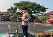 Apel Perdana Jam Pimpinan, Kapolres Kaur Perkenalkan Commander Wish GAGAH