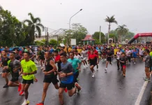 Fun Run HUT ke-81 TNI Semarakkan Kota Bengkulu, Libatkan Seribu Peserta