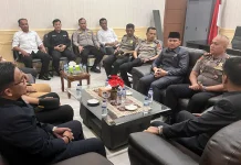 Kapolres Kaur Perkuat Sinergi dengan DPRD Jaga Kamtibmas