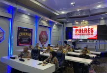 Polres Bengkulu Utara Ikuti Webinar Launching SPMB SMA KTB 2027-2028
