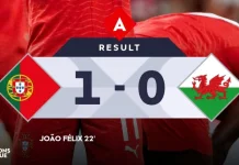 Hasil UEFA Nations League, Portugal Kalahkan Wales 1-0