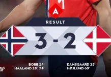 Norwegia Tundukan Denmark 3-2 di UEFA Nations League
