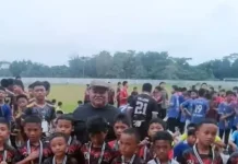 Bupati Bengkulu Selatan Membuka Kegiatan Turnamen Sepak Bola Asosiasi Kabupaten