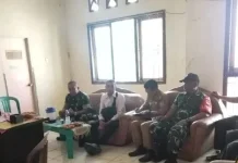 Danramil Kaur Tengah Hadiri Mediasi Sengketa antara Warga Binaan