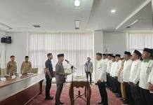Wakil Bupati Kaur Melantik Pengurus LPTQ Kabupaten Kaur Periode 2026-2031