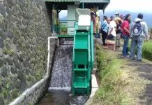 Pemanfaatan Sungai Kecil Solusi Mandiri Listrik Desa Pegunungan