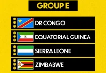Kongo Menang Tipis 2-1 Atas Zimbabwe di Kualifikasi Piala Afrika