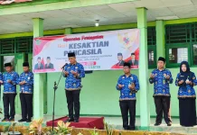 Kepala Kementerian Agama Bengkulu Selatan Pimpin Upacara Hari Pancasila