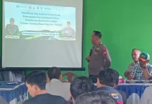 Polres Kaur Dampingi TNBBS Edukasi Cegah Perambahan dan Karhutla