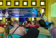 Babinsa Koramil Manna Sosialisasi Pemutakhiran DTSEN