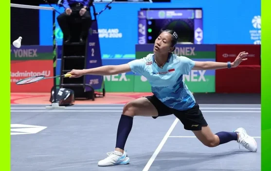 Putri KW Dikalahkan Pebulutangkis Nomor 1 Dunia di All England 2026
