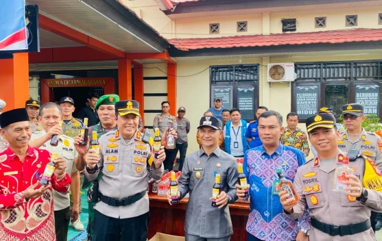 Polres Kaur Rilis Hasil Operasi Pekat Nala I 2026